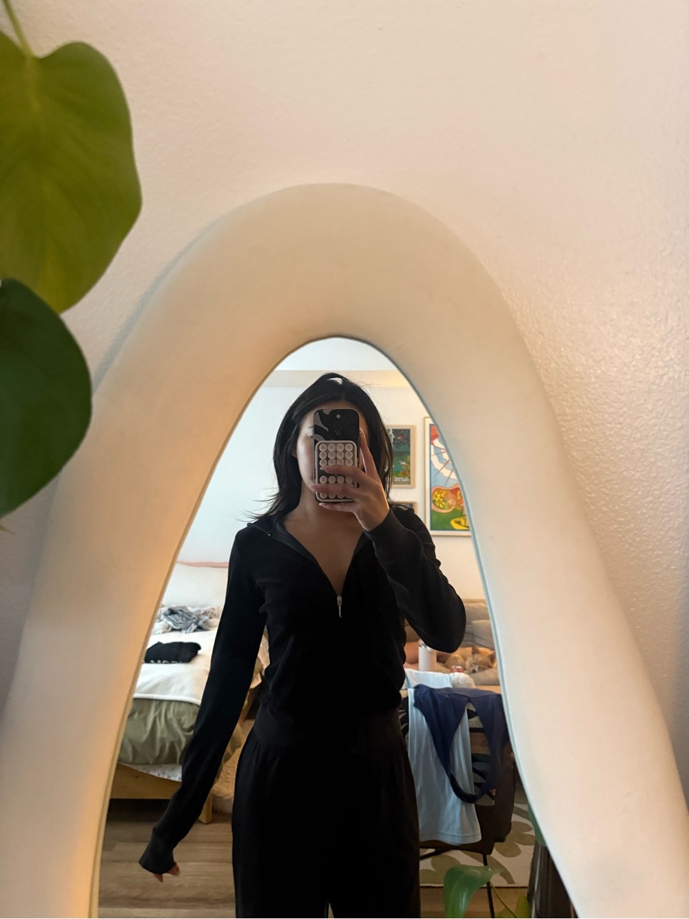 Juicy couture velour zip up